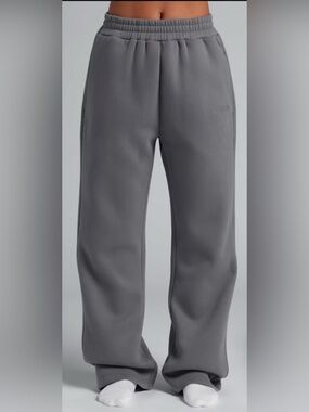 Comfrt Relaxed Oversized Steel Gray Sweatpants Unisex Sizing XL